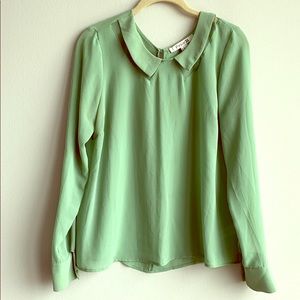 Forever 21 Mint Blouse